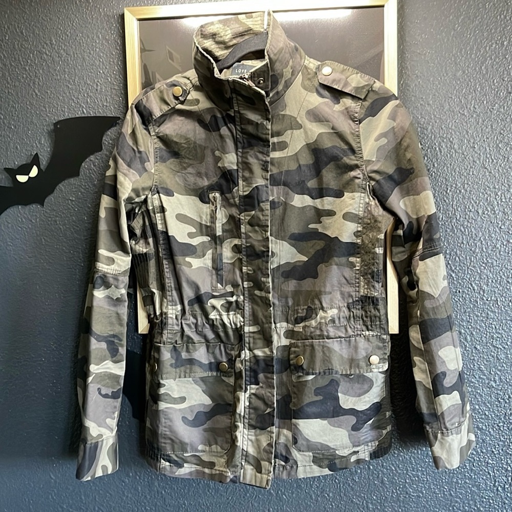 Love Tree Utility Jacket
